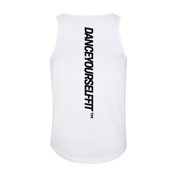 Men_s Vest _ White - Back