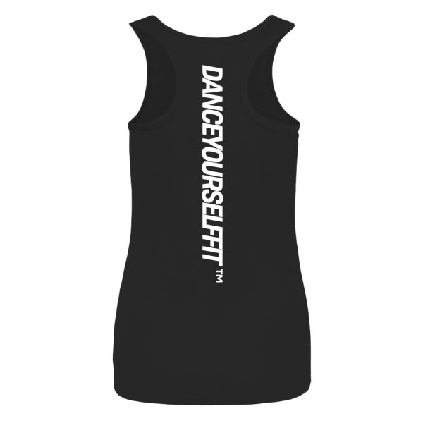 Women_s Vest _ Black - Back