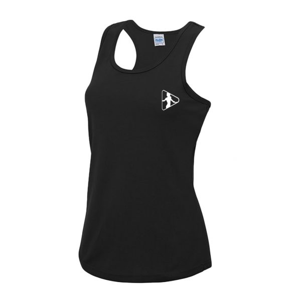 Women_s Vest _ Black - Front