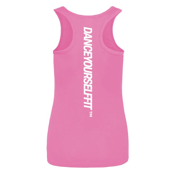 Women_s Vest _ Pink - Back